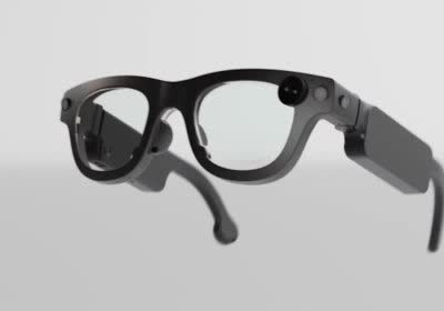meta lens augmented reality smart glasses