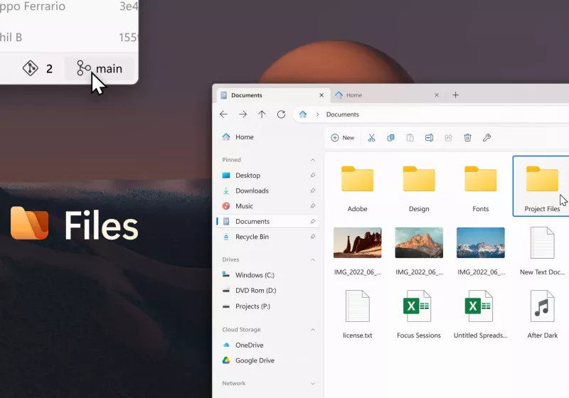 Files 4.0 updated with a new Omnibar and smarter search