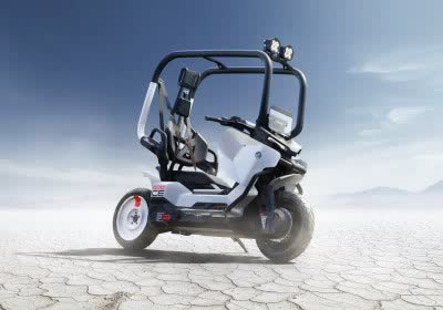 bmw vision scooter electric bikes with video