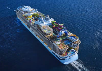 high-speed starlink 10gbps internet satellite internet cruise ship royal caribbean