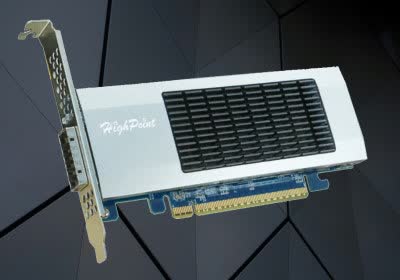 highpoint rocket pcie nvidia gpudirect gpu nvme servers network switch mcio