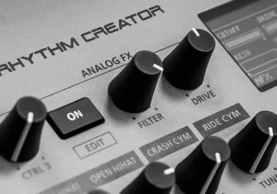roland music drums analog with video