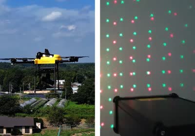 japan with video drones birds farming healthcare