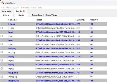 dupeguru duplicate finder