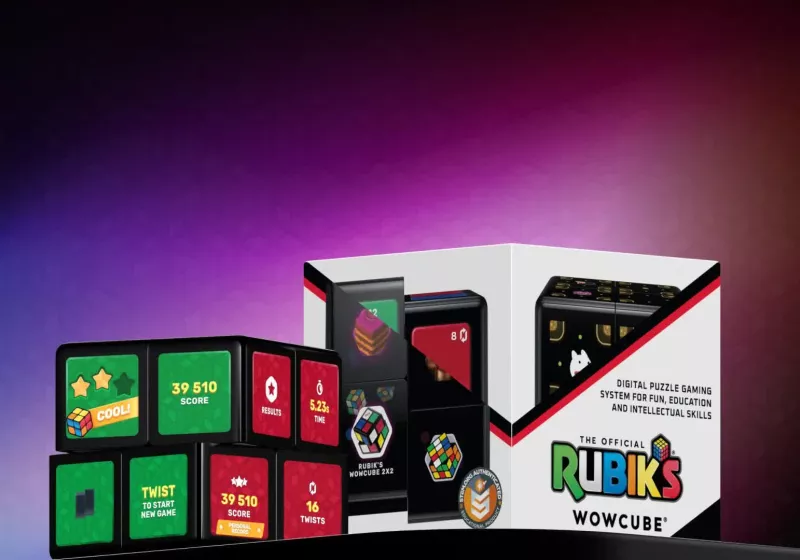 9 Rubik's Cube refresh adds digital screens for games and apps