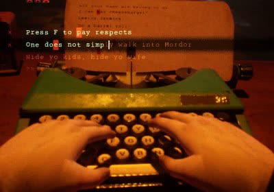 final sentence typing battle royale with video