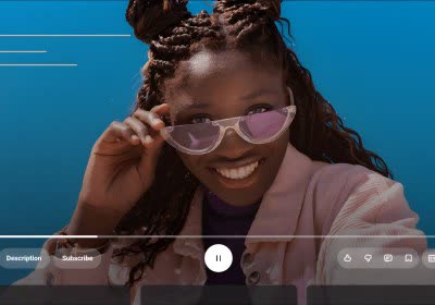 youtube video interface overhaul
