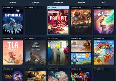 steam personal calendar