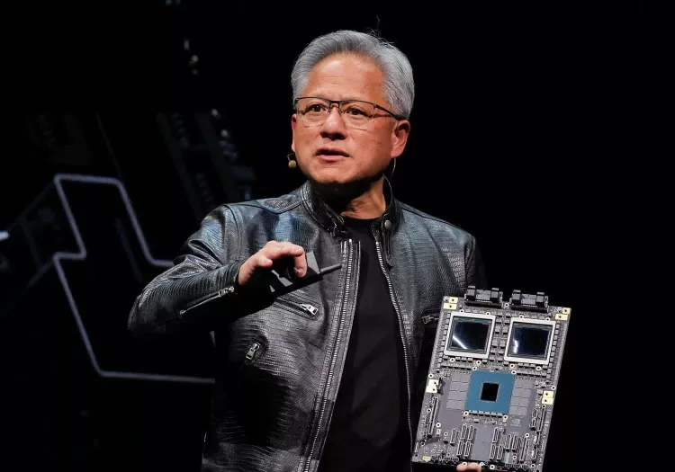 nvidia vera rubin superchip cpu petaflops gpu chip jensen huang with video