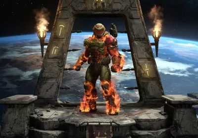 super clever folks doom running goddamn satellite with video