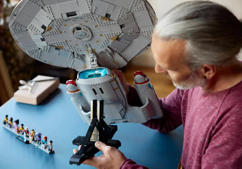 Star Trek TNG fans, make it build: Lego reveals the $400 USS Enterprise-D with nine minifigures