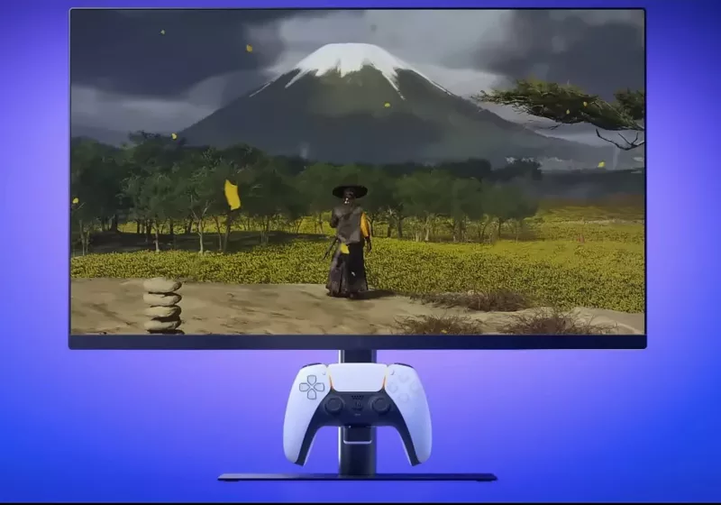Sony's new 27-inch PlayStation monitor with charging hook focuses on form over function