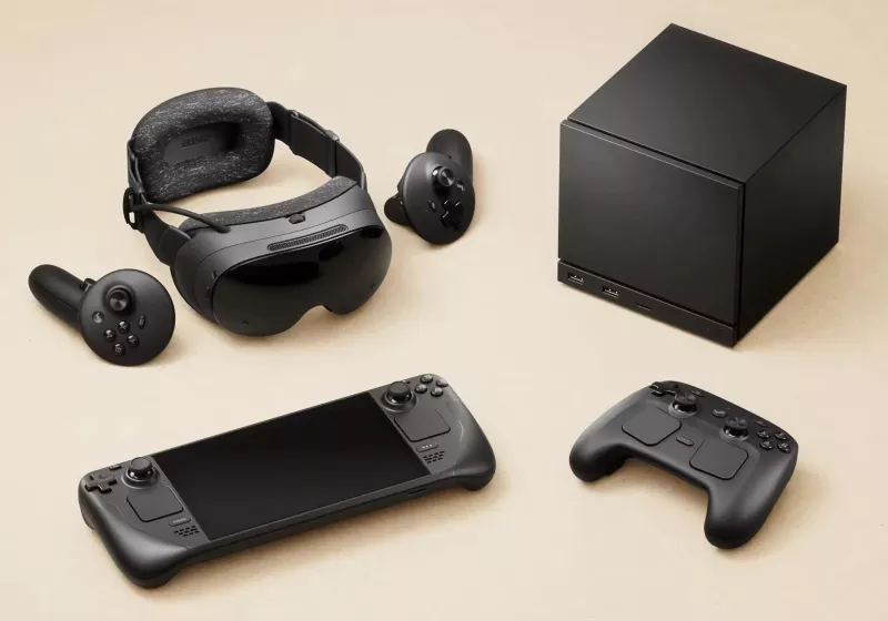 Valve Steam Controller 2, new Steam Machine PC console, and Steam Frame VR coming in early 2026