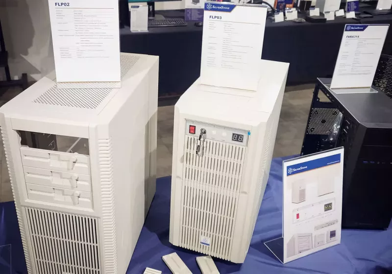 SilverStone expands retro-inspired PC case line with compact FLP03 design