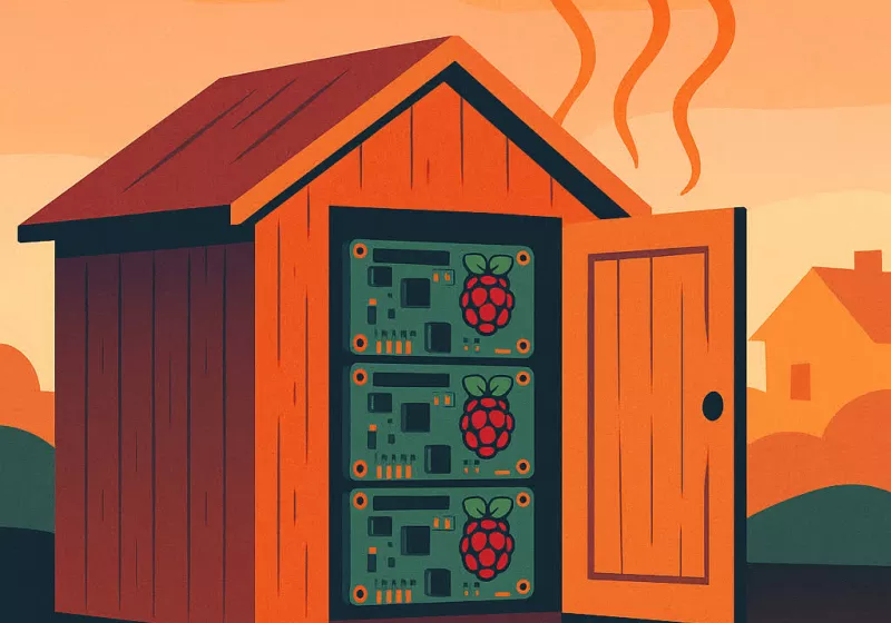 This couple heats their home using a garden shed data center filled with Raspberry Pi boards &ndash; saving a fortune