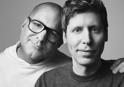 openai prototype jony ive sam altman with video