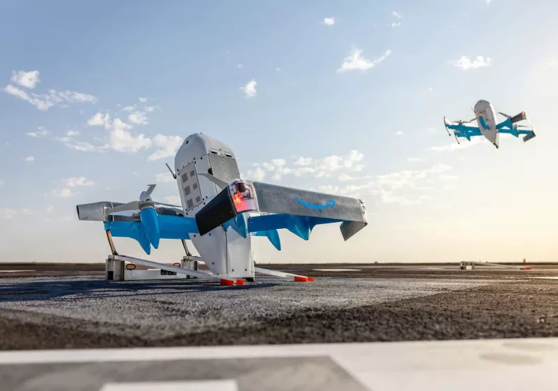 Watch: Amazon drone cuts internet cable in Texas, triggering FAA investigation