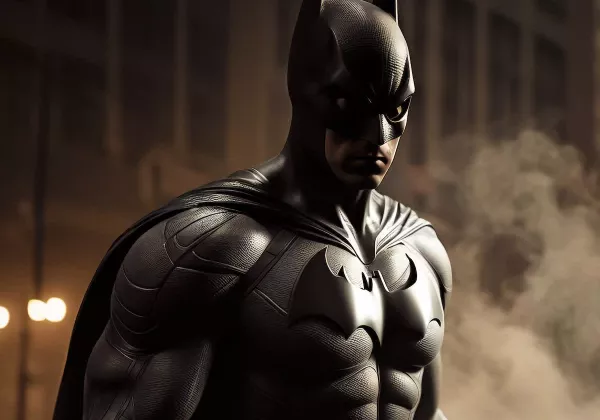 When Batman rides the subway, we act nicer