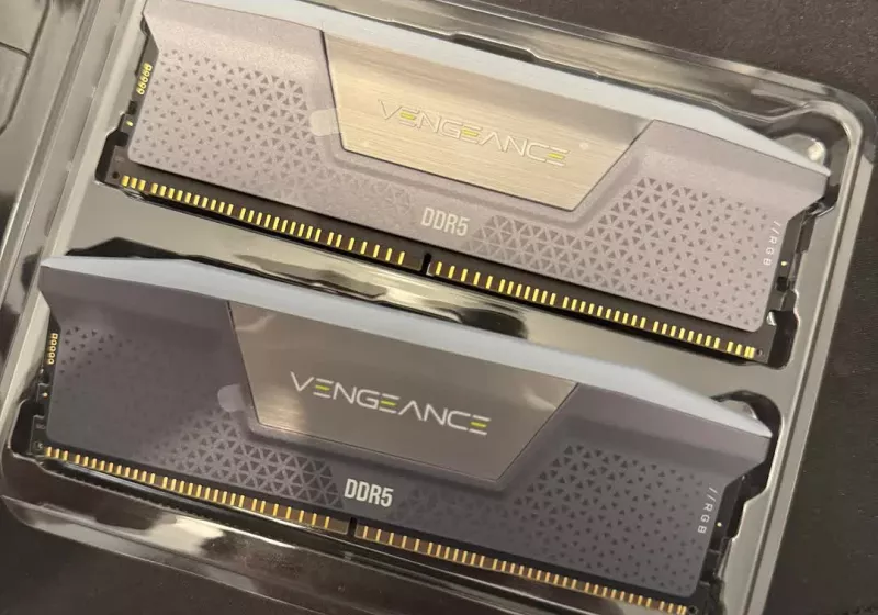 Corsair replaces $1,000 96GB DDR5 memory kit with $35 RGB-only RAM