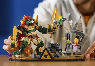 lego legend zelda set takes ocarina time toys