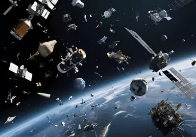 research satellite international space station crashes spacex low earth orbit