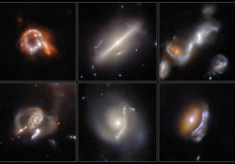 Neural network detects 800+ rare cosmic phenomena in historical Hubble archives