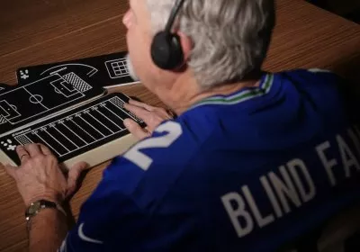 haptic super bowl nfl blind assistive technology