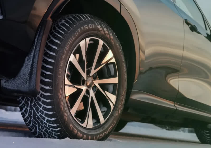 Nokian unveils winter tire with retractable studs powered purely by material science