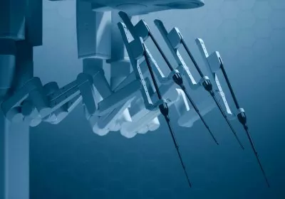 london robots healthcare with video