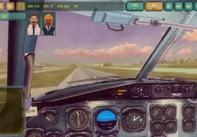 microprose legendary pilots flight simulator management sim indie gaming