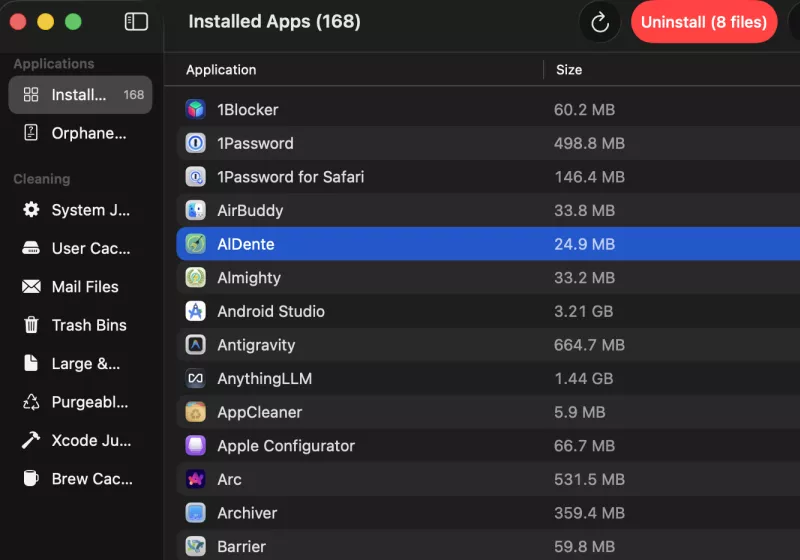PureMac is a new open-source macOS cleanup and app removal tool