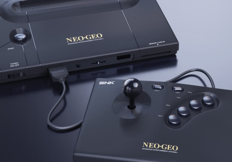 SNK revives NeoGeo AES with modern upgrades and HDMI support