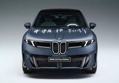 bmw ix3 flow edition e-ink color concept car with video