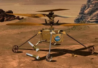 nasa mars helicopter jpl ingenuity skyfall with video
