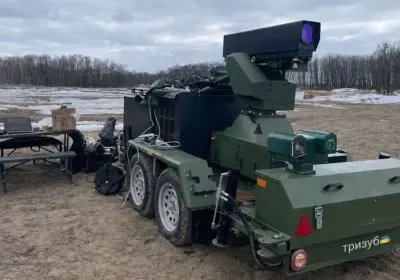 ukraine laser testing weapons drones with video