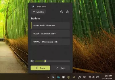 trdo radio windows