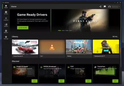 nvidia control panel nvidia app
