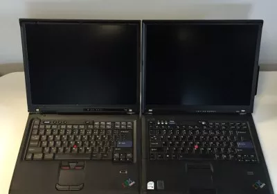 windows ibm thinkpad t43 retro ibm thinkpad