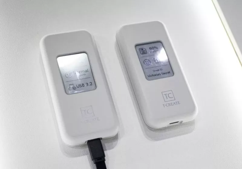 TeamGroup built an external SSD that destroys itself when you send it a text message