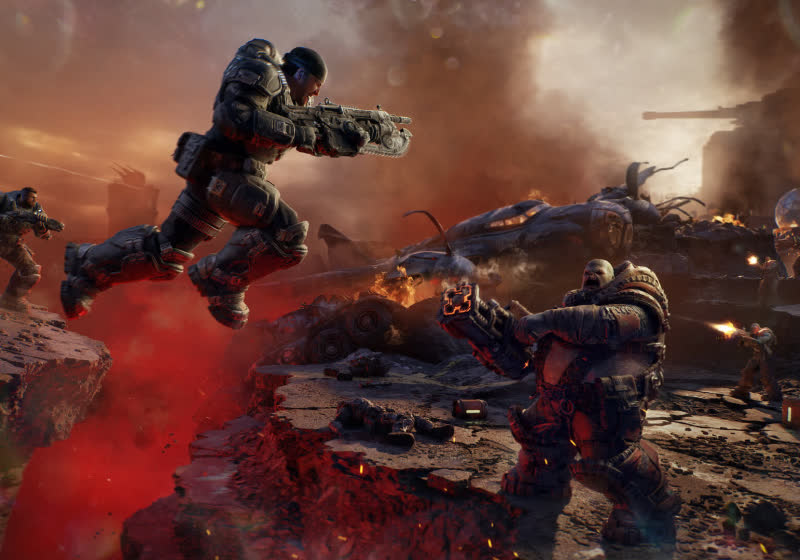 Gears of War: E-Day PC requirements are surprisingly forgiving, apart from the 130GB SSD demand