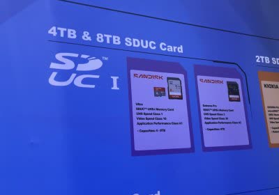 sandisk 8tb storage western digital computex memory card sd card