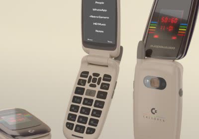 commodore callback linux dumb phone with video