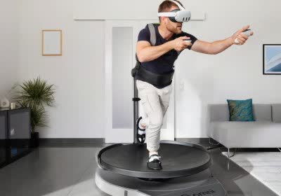 virtuix omni quest meta vr meta quest with video