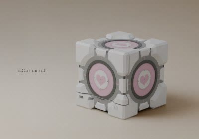 dbrand portal-inspired steam machine companion cube valve steam machines portal 2 modding copyright