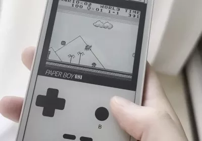 modder e-ink game boy with video e-ink modding game boy retro gaming emulation