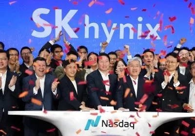 chip hynix nasdaq memory sk hynix stock market