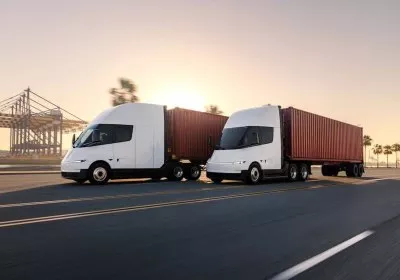 tesla semi tesla charging electric truck