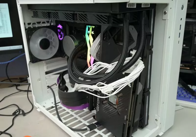 The traditional PC layout might not be the best: unusual GPU placement cuts temperatures by 17°C