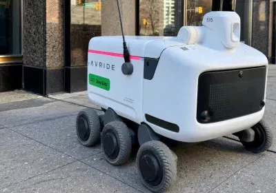 crime robots automation delivery with video