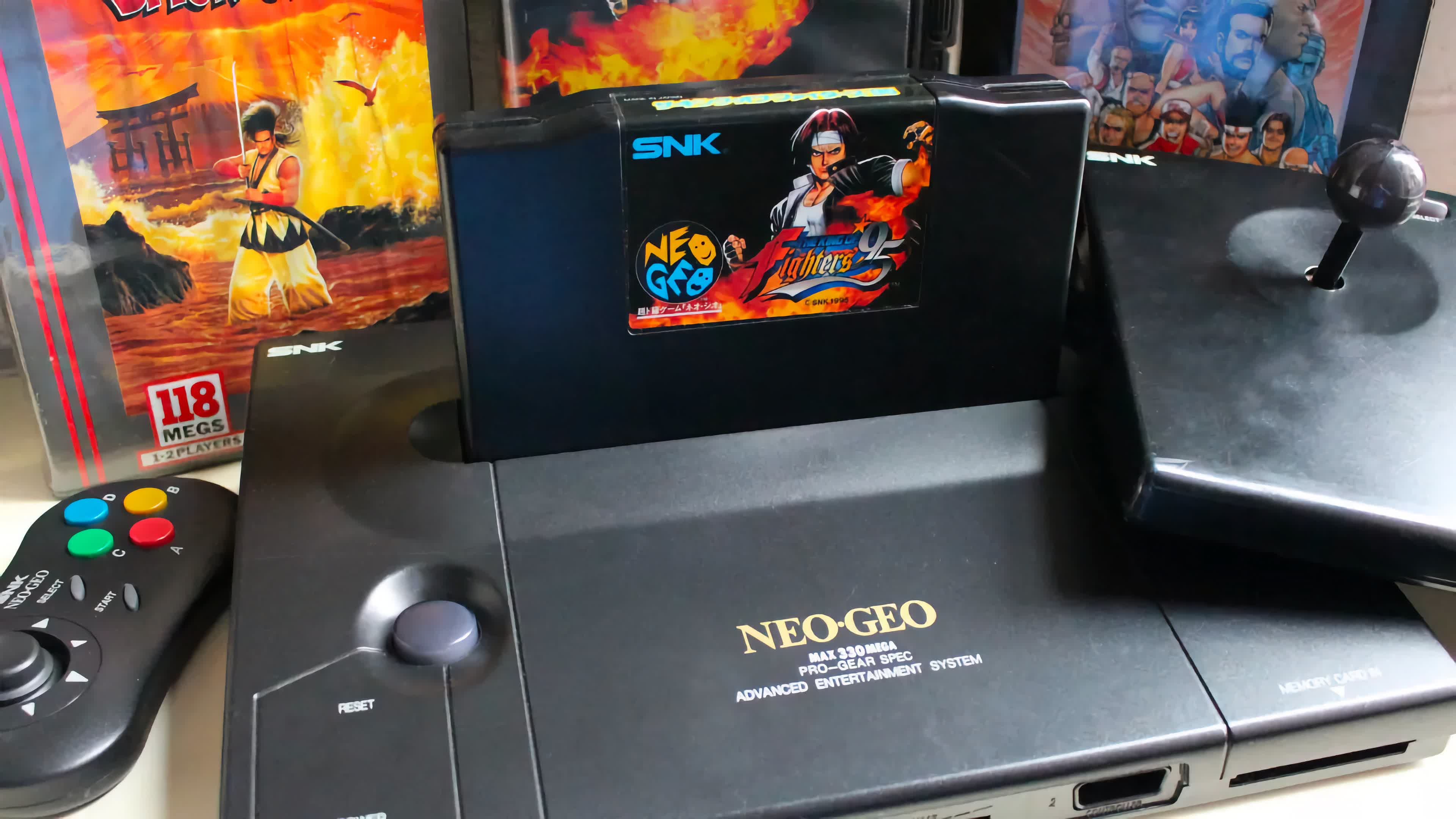 How much did the Neo Geo game console cost when it launched in 1990?